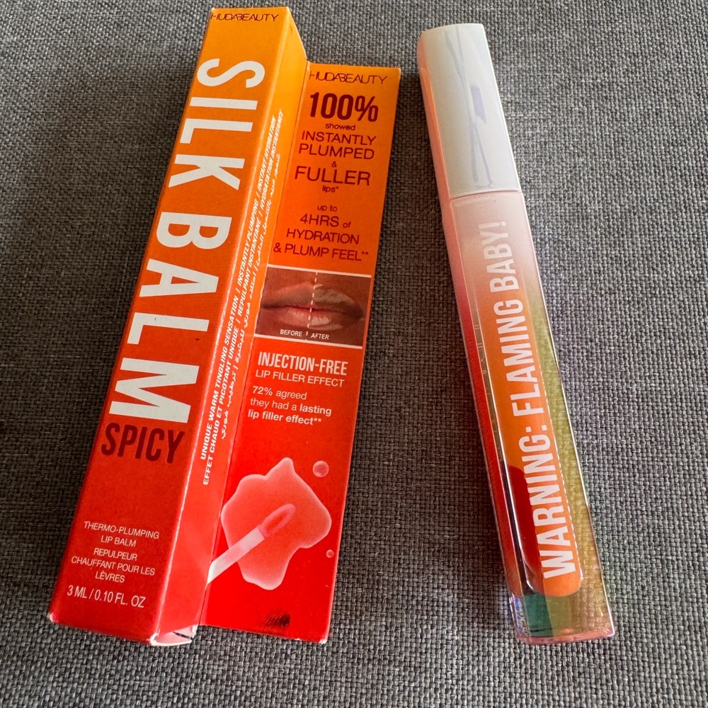 Huda Beauty Silk Balm Spicy Lip Gloss